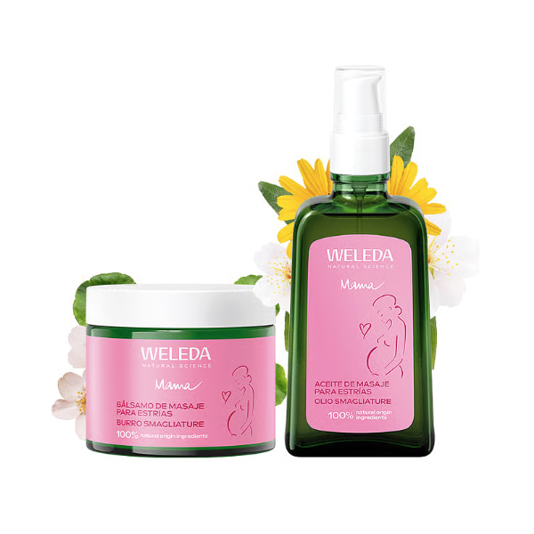 WELEDA PACK ESTRIAS ACEITE + BÁLSAMO (50% DTO) NOVEDAD!