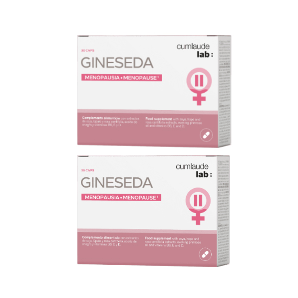 CUMLAUDE LAB PACK GINESEDA (30caps x 2 UNIDADES)  