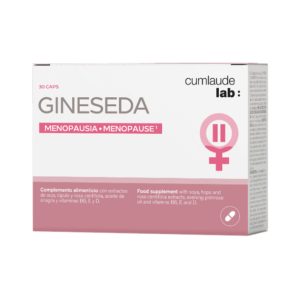 CUMLAUDE LAB PACK GINESEDA (30caps x 2 UNIDADES)  