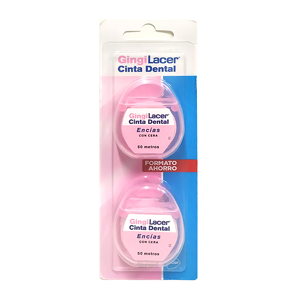 LACER PACK GINGILACER CINTA DENTAL DUPLO (2x50M)