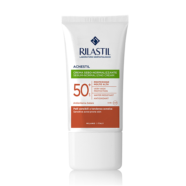 RILASTIL PACK IMPERFECCIONES ACNESTIL CREMA SOLAR PIEL ACNEICA SPF50 (40ML)  + ACNESTIL GEL (50ML)