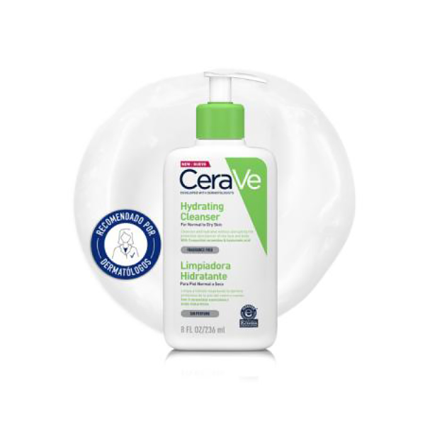 CERAVE PACK LIMPIADOR HIDRATANTE PIEL SECA (473ML) + RECARGA (473ML)