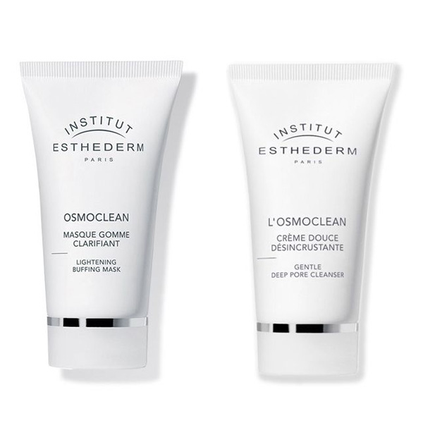 ESTHEDERM PACK OSMOCLEAN CREMA SUAVE DESINCRUSTANTE + MASCARILLA ACLARANTE  