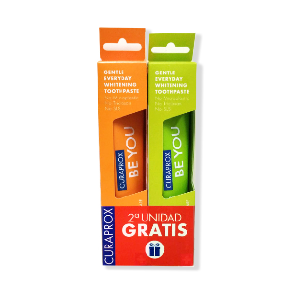 CURAPROX PACK PASTA DENTAL BE YOU (2x 60ML)