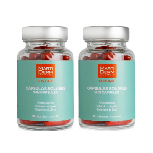 MARTIDERM PACK SUN CARE DUPLO CAPSULAS (2 x 60 CÁPSULAS)