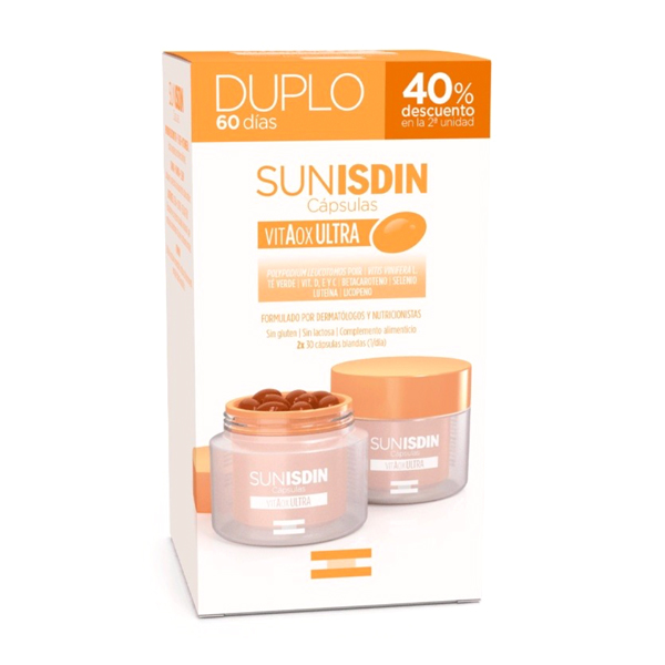 ISDIN PACK SUNISDIN Cápsulas  (30caps x 2 UNIDADES)		