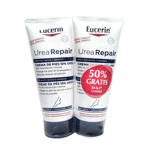 EUCERIN PACK UREA 10% REPAIR PIES (100ML x 2UDS)