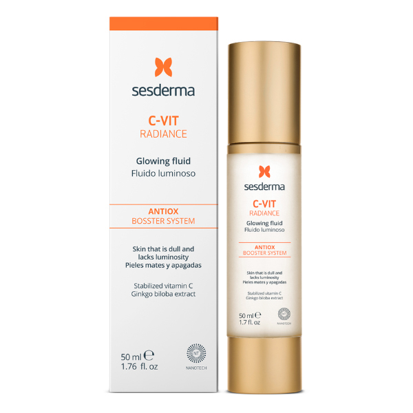 SESDERMA PACK VITAMINA C-VIT FLUIDO LUMINOSO (50ML) + C-VIT CONTORNO DE OJOS (15ML)