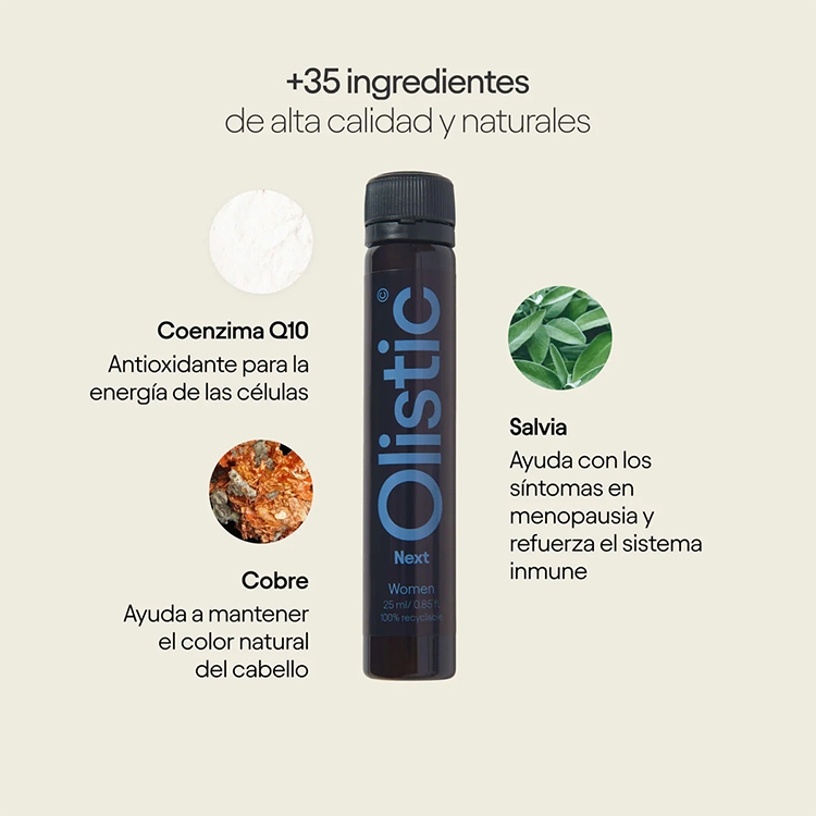 OLISTIC PACK WOMEN NEXT 3 MESES (28 VIALES x 3 CAJAS)