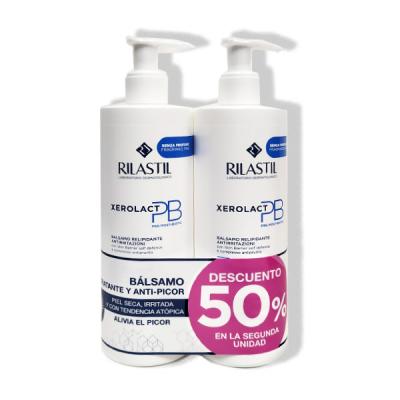 RILASTIL PACK XEROLACT PB BALSAMO ANTI-PICOR (2x400ML) + REGALO: XEROLACT GEL LIMPIADOR SUAVE (200ML)