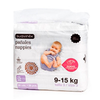 Pañales T. 4 de 9-15kg (24UDS)