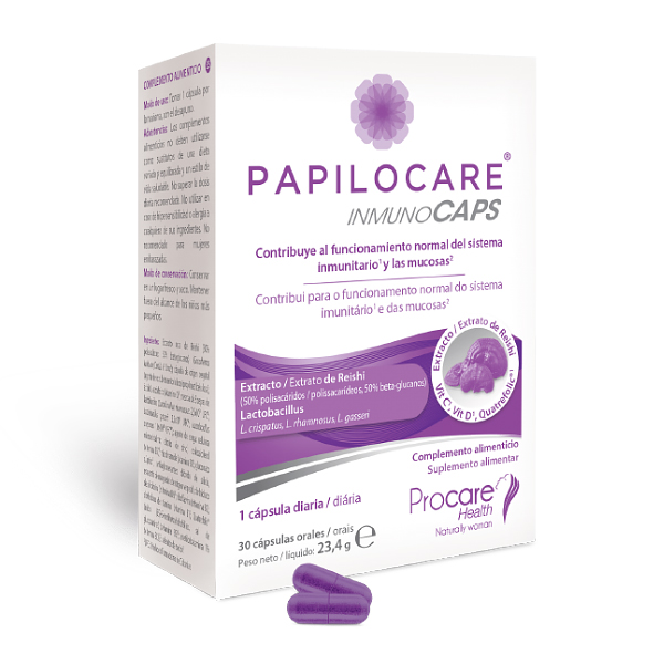 PROCARE HEALTH PAPILOCARE INMUNOCAPS (30 CÁPSULAS)