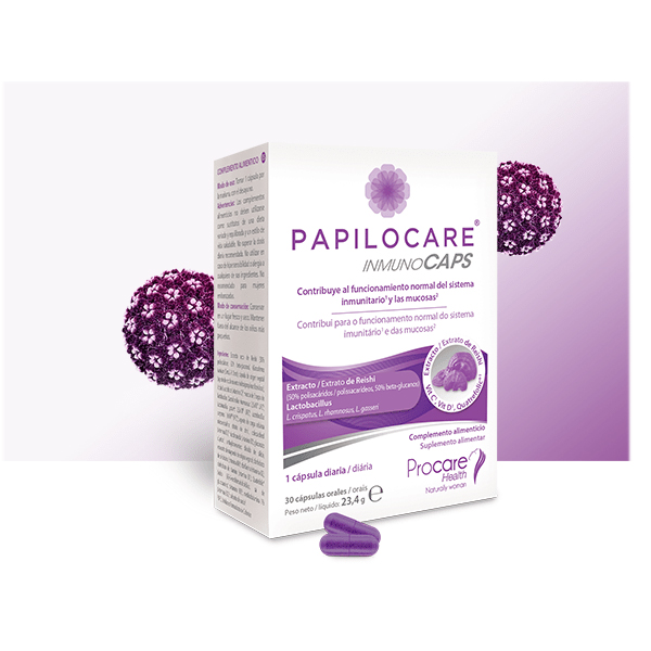 PROCARE HEALTH PAPILOCARE INMUNOCAPS (30 CÁPSULAS)