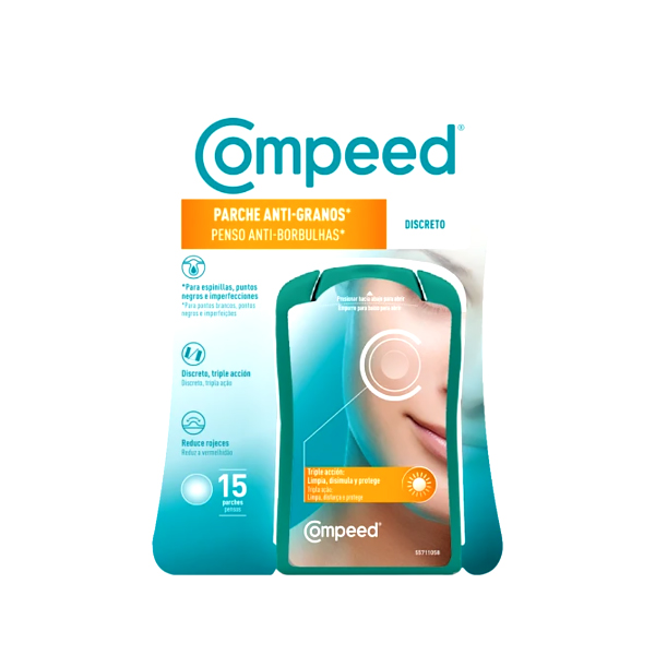 COMPEED PARCHES ANTI-GRANOS DISCRETO (15 PARCHES)