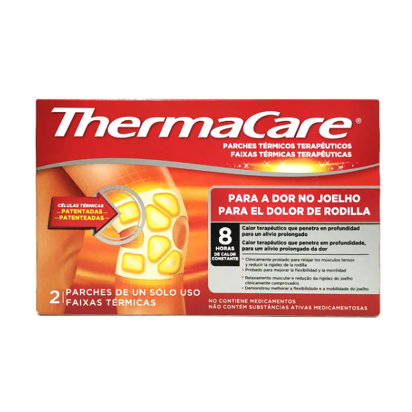 THERMACARE PARCHES TÉRMICOS DOLOR DE RODILLA (2 UNIDADES)