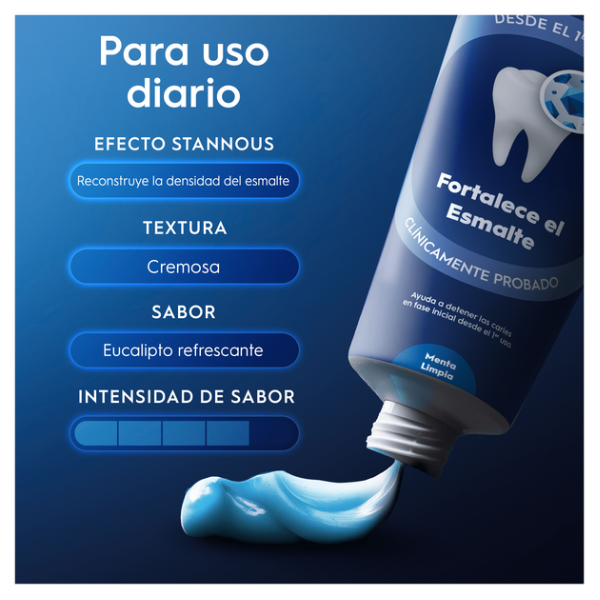 ORAL-B PASTA DENTAL ADVANCED FORTALECE ESMALTE SABOR MENTA (75ML)
