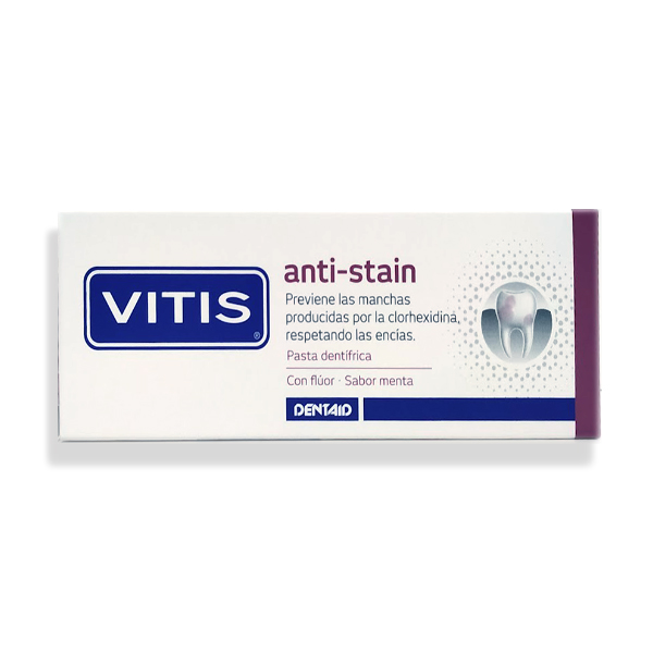 VITIS PASTA DENTAL ANTI-STAIN MANCHAS SABOR MENTA