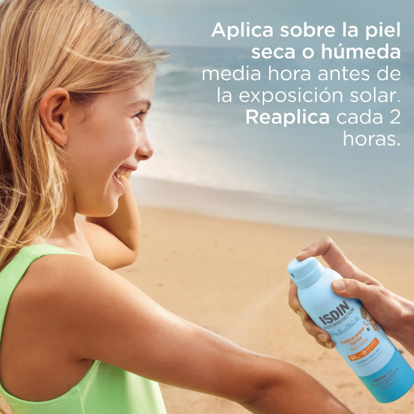 ISDIN PEDIATRIC WET SKIN TRANSPARENT SPRAY SPF50 (200ml) 