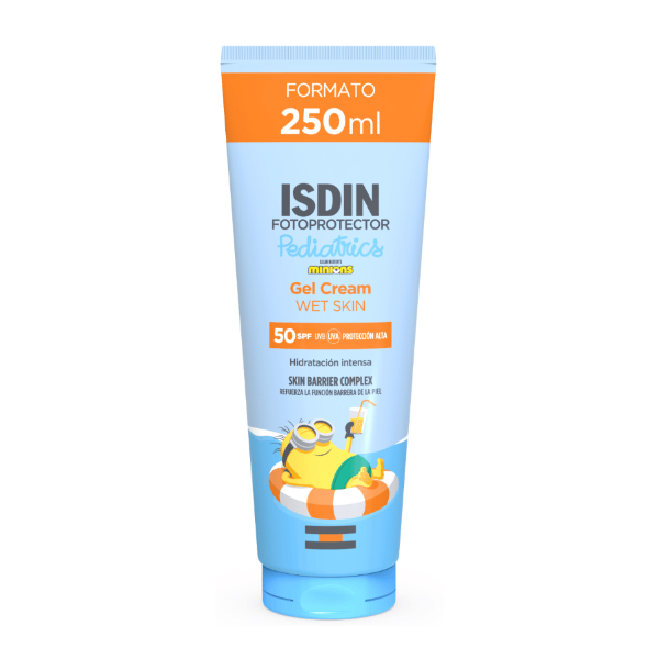 ISDIN PEDIATRICS GEL-CREMA WET SKIN FOTOPROTECTOR SPF50 MINIONS (250ML)