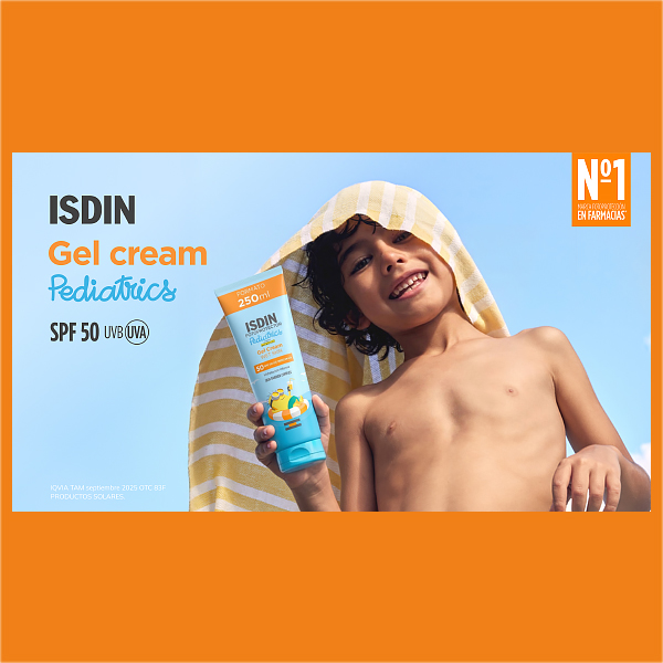 ISDIN PEDIATRICS GEL-CREMA WET SKIN FOTOPROTECTOR SPF50 MINIONS (250ML)
