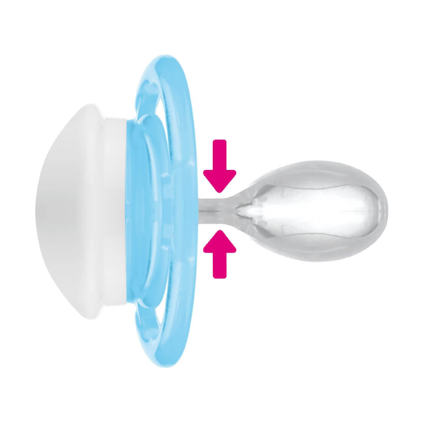 MAM BABY PERFECT CHUPETE SILICONA DIENTES PERFECTOS +6M (1 UNIDAD)