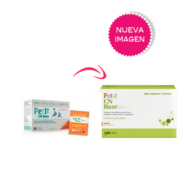 LCN LABORATORIOS Petit CN Base Sabor Naranja MEJORADO!  (30 sobres)    