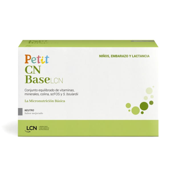 LCN LABORATORIOS Petit CN Base Sabor Neutro (30 sobres)    