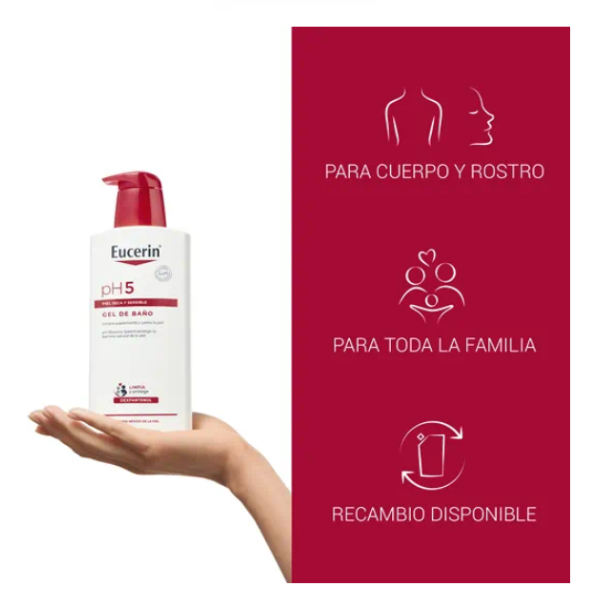 EUCERIN Ph5 GEL de BAÑO (400ml)