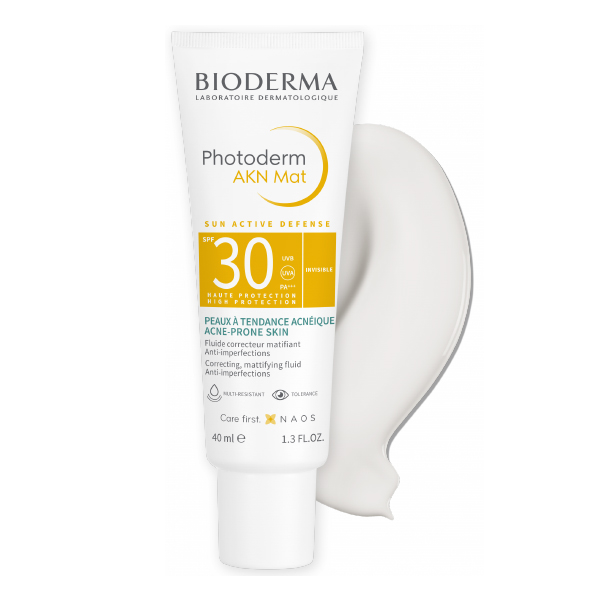 BIODERMA PHOTODERM AKN MAT FLUIDO SPF30 PIEL ACNÉ (40ml)