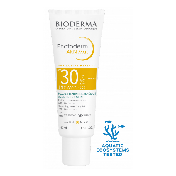 BIODERMA PHOTODERM AKN MAT FLUIDO SPF30 PIEL ACNÉ (40ml)