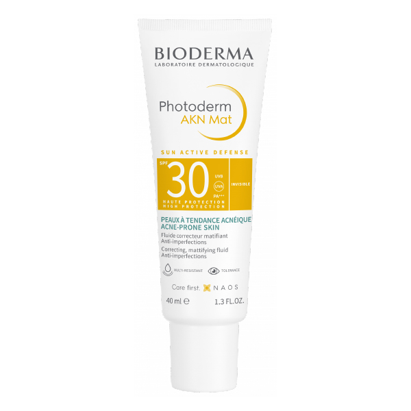 BIODERMA PHOTODERM AKN MAT FLUIDO SPF30 PIEL ACNÉ (40ml)