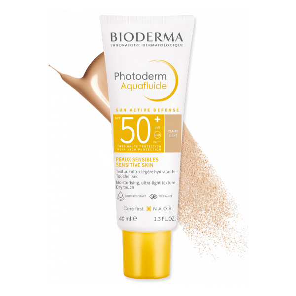BIODERMA PHOTODERM AQUAFLUIDE COLOR CLARO PF 50+ (40ml)