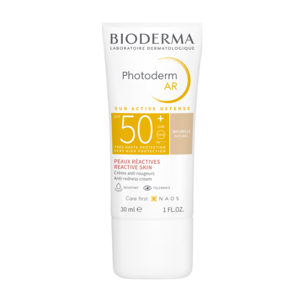 BIODERMA PHOTODERM AR SPF50+ FOTOPROTECTOR FACIAL PIEL ROJECES (30ML)