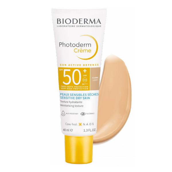 BIODERMA PHOTODERM CREMA FACIAL COLOR CLARO SPF 50+ (40ml)