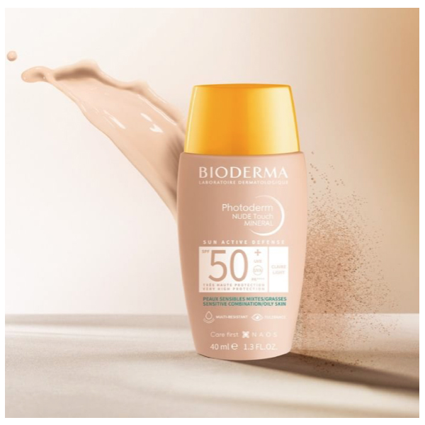 BIODERMA PHOTODERM NUDE SPF 50+ COLOR DORADO (40ml)