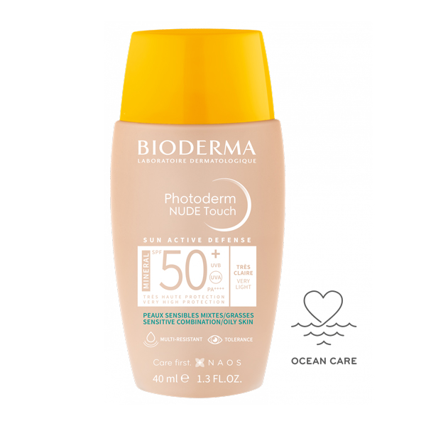 BIODERMA Photoderm Nude Touch SPF50  Color CLARO (40ml)