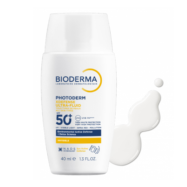 BIODERMA PHOTODERM XDEFENSE ULTRA-FLUID INVISIBLE SPF50+ (40ML)