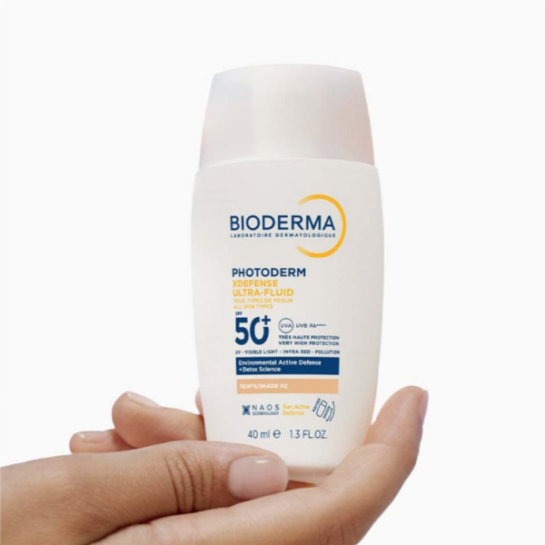 BIODERMA PHOTODERM XDEFENSE ULTRA FLUID  SPF50+ COLOR TONO 02 (40ML)