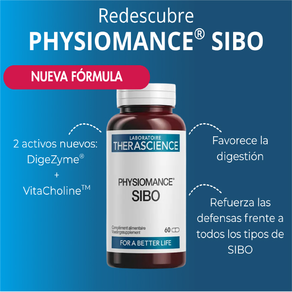 THERASCIENCE PHYSIOMANCE SIBO (120 CAPSULAS.VEGETALES) NUEVA FÓRMULA!