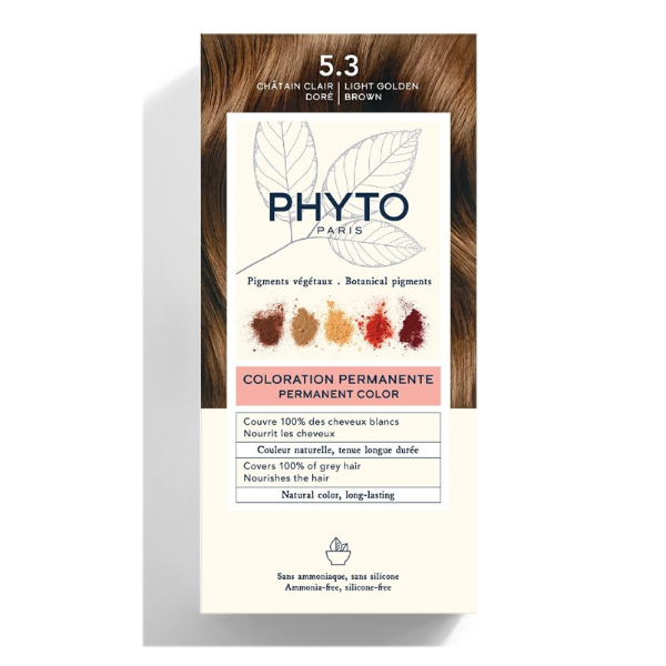 PHYTO PHYTOCOLOR 5.3 CASTAÑO CLARO DORADO