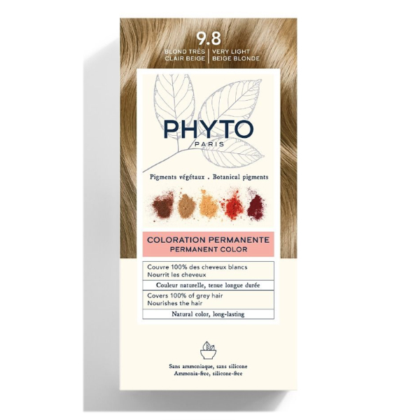 PHYTO PHYTOCOLOR 9.8 RUBIO MUY CLARO BEIGE
