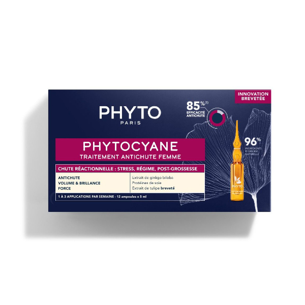 PHYTO PHYTOCYANE TRATAMIENTO REACCIONAL (12 AMPOLLAS)