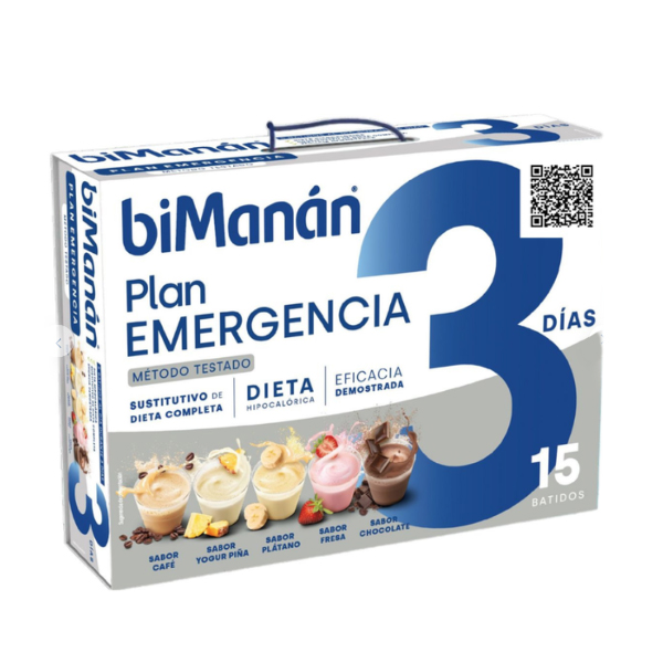 BIMANAN PLAN DE EMERGENCIA 3 DIAS (5 BATIDOS X 3 DIAS)