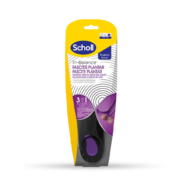 SCHOLL PLANTILLA ANTI-DOLOR FASCITIS PLANTAR T.M