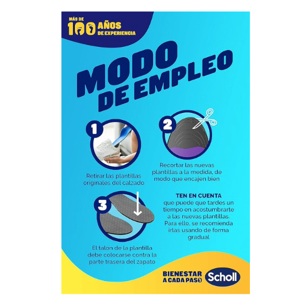 SCHOLL PLANTILLA ANTI-DOLOR FASCITIS PLANTAR T.S