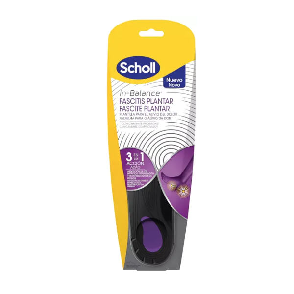 SCHOLL PLANTILLA FASCITIS PLANTAR T.L