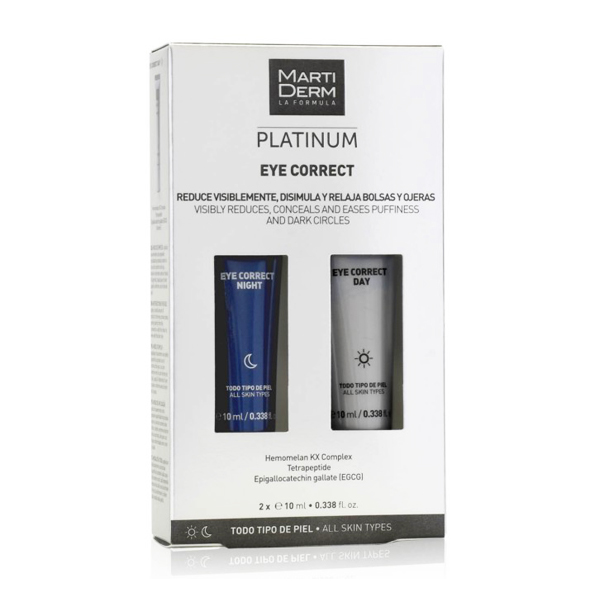 MARTIDERM Platinum EYE CORRECT KIT (10ml + 10ml)		