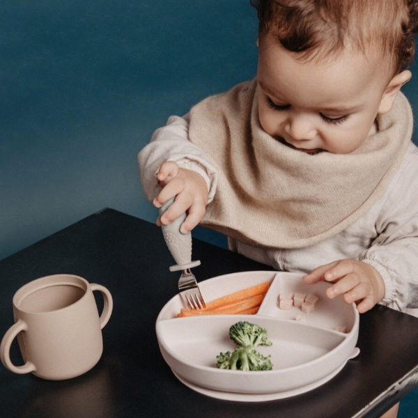 SUAVINEX PLATO CON DIVISION SILICONA COLORES