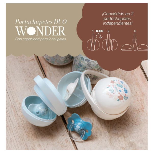 SUAVINEX PORTACHUPETES DUO WONDERLAND (1 UNIDAD)