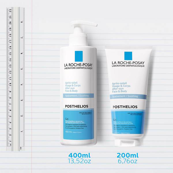 LA ROCHE POSAY Posthelios Hidratación después Sol Rostro y Cuerpo (400ml) 
